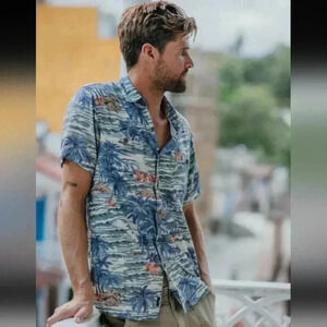 FAHERTY Short Sleeve Kona Camp Shirt